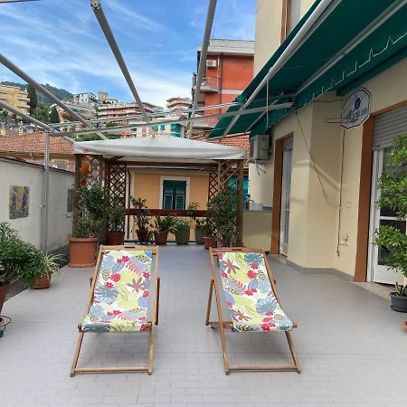 Sunny Apartment With Big Terrace Rapallo Exterior foto